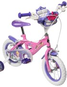 Huffy Bicicleta pentru copii 3-5 ani Princess 12 inch cu roti ajutatoare
