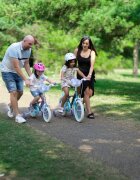 Huffy Bicicleta pentru copii 3-5 ani Princess 12 inch cu roti ajutatoare