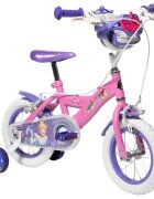 Huffy Bicicleta pentru copii 3-5 ani Princess 12 inch cu roti ajutatoare