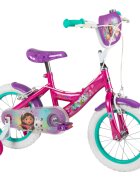 Huffy Bicicleta pentru copii 4-6 ani Gabbys Dollhouse 14 inch cu roti ajutatoare