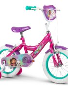Huffy Bicicleta pentru copii 4-6 ani Gabbys Dollhouse 14 inch cu roti ajutatoare