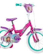 Huffy Bicicleta pentru copii 4-6 ani Gabbys Dollhouse 16 inch cu roti ajutatoare