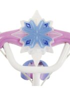 Huffy Bicicleta pentru copii Frozen 14 inch cu roti ajutatoare claxon varsta 4-6 ani scaun si ghidon reglabile pe inaltime anvelope cu profil gros