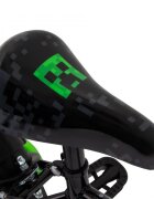 Huffy Bicicleta pentru copii Minecraft Black 16 inch cu roti ajutatoare luminoase