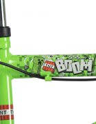 Huffy Bicicleta pentru copii Minecraft Green 16 inch cu roti ajutatoare luminoase