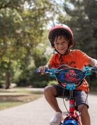 Huffy Bicicleta pentru copii Spiderman 16 inch cu roti ajutatoare