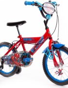 Huffy Bicicleta pentru copii Spiderman 16 inch cu roti ajutatoare