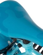 Huffy Bicicleta pentru copii Stitch 14 inch cu roti ajutatoare claxon varsta 4-6 ani scaun si ghidon reglabile pe inaltime anvelope cu profil gros