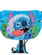 Huffy Bicicleta pentru copii Stitch 16 inch cu roti ajutatoare claxon frana de mana pe ambele roti scaun si ghidon reglabile scut frontal anvelope cu profil gros