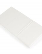 Hugzzz Saltea pliabila pentru patut copii Snooze Pure White 120x60x6cm potrivita pentru pat pliabilclasicPrevazuta cu husa detasabila cu fermoarAntialergicaIdeala pentru calatorii