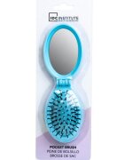 IDC Institute Perie pliabila cu oglinda pastel 18301RB bleu