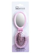 IDC Institute Perie pliabila cu oglinda pastel 18301RB roz