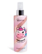 IDC Institute Spray de corp cu sclipici Cute Animals Shimmer Mist Unicorn