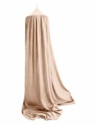 Ikonka Baldachin pentru copii Beige Boho tip cort tipi de suspendat include set complet pentru montaj inaltime totala 280 cm
