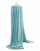 Ikonka Baldachin pentru copii Blue Boho tip cort tipi de suspendat include set complet pentru montaj inaltime totala 280 cm