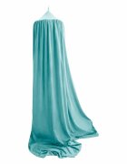 Ikonka Baldachin pentru copii Blue Boho tip cort tipi de suspendat include set complet pentru montaj inaltime totala 280 cm