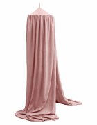 Ikonka Baldachin pentru copii Pink Boho tip cort tipi de suspendat include set complet pentru montaj inaltime totala 280 cm