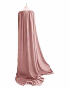 Ikonka Baldachin pentru copii Pink Boho tip cort tipi de suspendat include set complet pentru montaj inaltime totala 280 cm