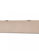 Ikonka Bariera de protectie pentru pat copii pliabila cu cadru metalic dimensiune 90 x 48.5 cm Oite Roz