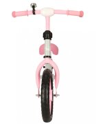 Ikonka Bicicleta de echilibru fara pedale pentru copii cu ghidonul si saua reglabile in inaltime greutate redusa 1.8 kg Trike Fix Balance pink