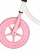 Ikonka Bicicleta fara pedale pentru copii Trike Fix Balance pink cadru otel cu sonerie saua ergonomica sezutul si ghidonul reglabile roti din spuma EVA sarcina maxima 30 kg