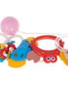 Ikonka Carusel muzical pentru patut copii cu proiector telecomanda rotire 360 grade 40 de melodii distincte Pink
