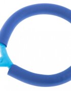 Ikonka Coarda moderna de sarit pe picior pentru copii Hula Hoop cu iluminare led blue