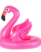 Ikonka Colac gonflabil pentru inot copii 66x67 cm Flamingo Roz