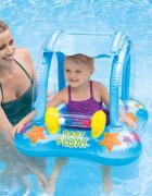 Ikonka Colac gonflabil tip barcuta pentru bebelusi 72x72cm