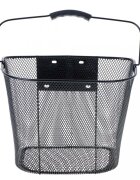 Ikonka Cos bicicleta frontal din aluminiu dimensiune 34.5 x 25 cm Black