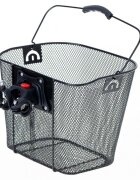 Ikonka Cos bicicleta frontal din aluminiu dimensiune 34.5 x 25 cm Black