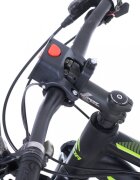 Ikonka Cos bicicleta frontal din aluminiu dimensiune 34.5 x 25 cm Black