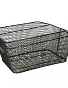 Ikonka Cos spate pentru bicicleta din metal capacitate maxima 25 kg dimensiune 41 x 28.5 x 19 cm Black