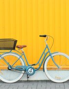Ikonka Cos spate pentru bicicleta din metal capacitate maxima 25 kg dimensiune 41 x 28.5 x 19 cm Black