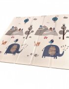 Ikonka Covor educational din spuma XPE pliabil cu doua fete 180x200 City Street