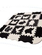 Ikonka Covor puzzle cu laterale 25 piese