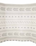 Ikonka Covoras de joaca pliabil pentru copii cu doua fete Happy Animals din spuma XPE structura antiderapanta dimensiune 180 x 200 cm potrivit pentru interior si exterior
