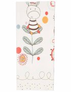 Ikonka Covoras de joaca pliabil pentru copii cu doua fete Happy Animals din spuma XPE structura antiderapanta dimensiune 180 x 200 cm potrivit pentru interior si exterior
