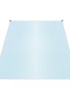 Ikonka Covoras pentru plaja XXL 200x200 cm Blue