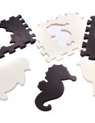 Ikonka Covoras puzzle din spuma cu 25 piese