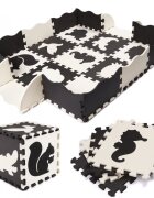 Ikonka Covoras puzzle din spuma cu 25 piese