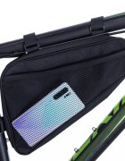 Ikonka Geanta triunghiulara Rallex tip borseta pentru bicicleta Black