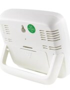 Ikonka Higrometru de uz casnic cu functie de Termometru si Ceas afisaj LCD dimensiune 8.5 x 7.8 x 2.8 cm