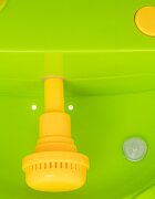 Ikonka Jucarie baie muzicala generatoare de spuma Green Frog