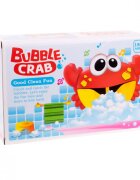Ikonka Jucarie de baie pentru copii model muzical red crab generator de spuma din sapun dimensiune 25 x 20 cm