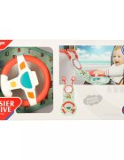 Ikonka Jucarie interactiva pentru bebelusi Volan cu lumini sunete si activitati multiple dimensiune 40 x 20 cm Easier Drive