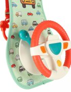 Ikonka Jucarie interactiva pentru bebelusi Volan cu lumini sunete si activitati multiple dimensiune 40 x 20 cm Easier Drive