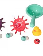 Ikonka Jucarie pentru baie Circuitul Multicolor al Ratustelor