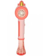 Ikonka Jucarie pentru baloane de sapun cu lumini si sunete dimensiune 32 x 14.5 cm Bubble Pink Unicorn