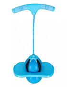 Ikonka Jumper de sarituri si echilibru pentru copii cu placa antiderapanta si pompa inclusa inaltime 70 cm Pogo Blue